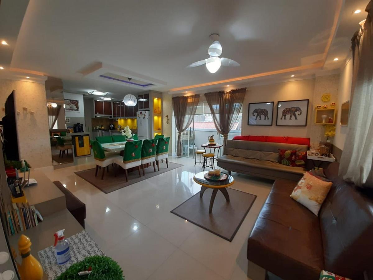 Lindo apartamento 3 dorm a 100m da praia de Perequê Porto Belo Exterior foto